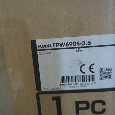 Nuovo Motore Induttivo Impermeabile ORIENTAL MOTOR FPW690S3.
