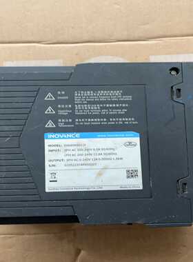 咨询-汇川SV680NS012I，1.5KW，备用机。