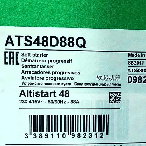 施耐德软启动ATS48D88Q