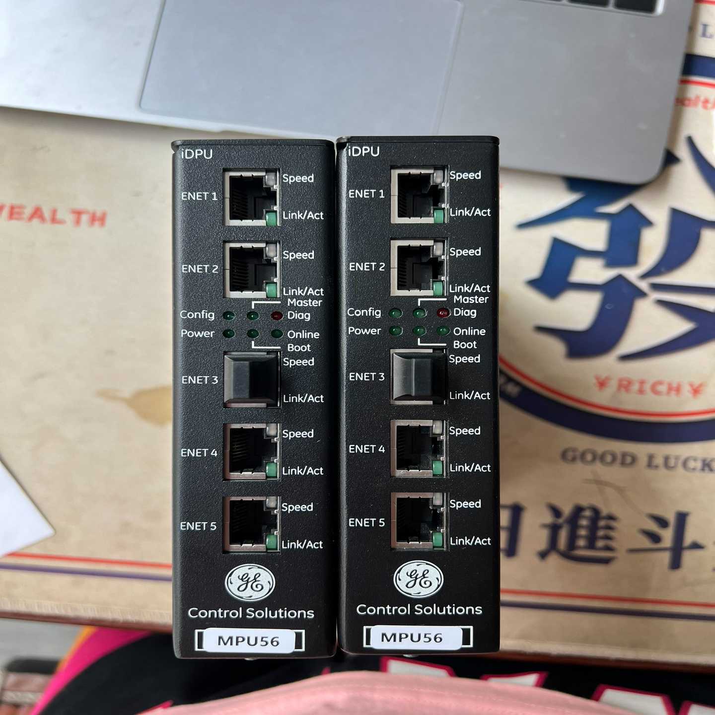 询价~99新 GE新华 OC6000 MPU56 数据线 电源线