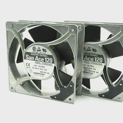 2 NEW SANYO DENKI 109S024UL AXIAL FAN 115V 5060HZ
