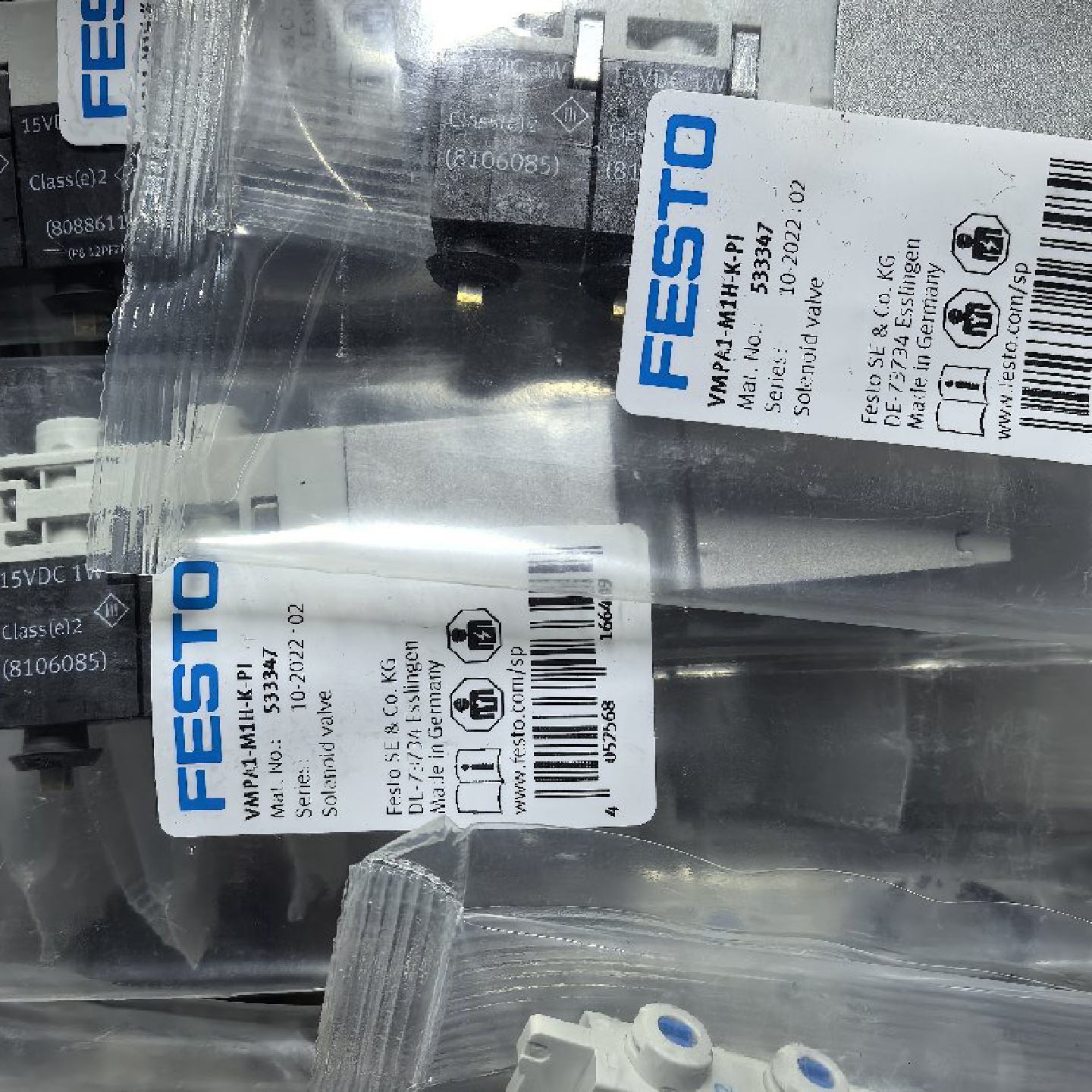议价--FESTO 双两位三通单稳态常闭电磁阀、订货号533347、