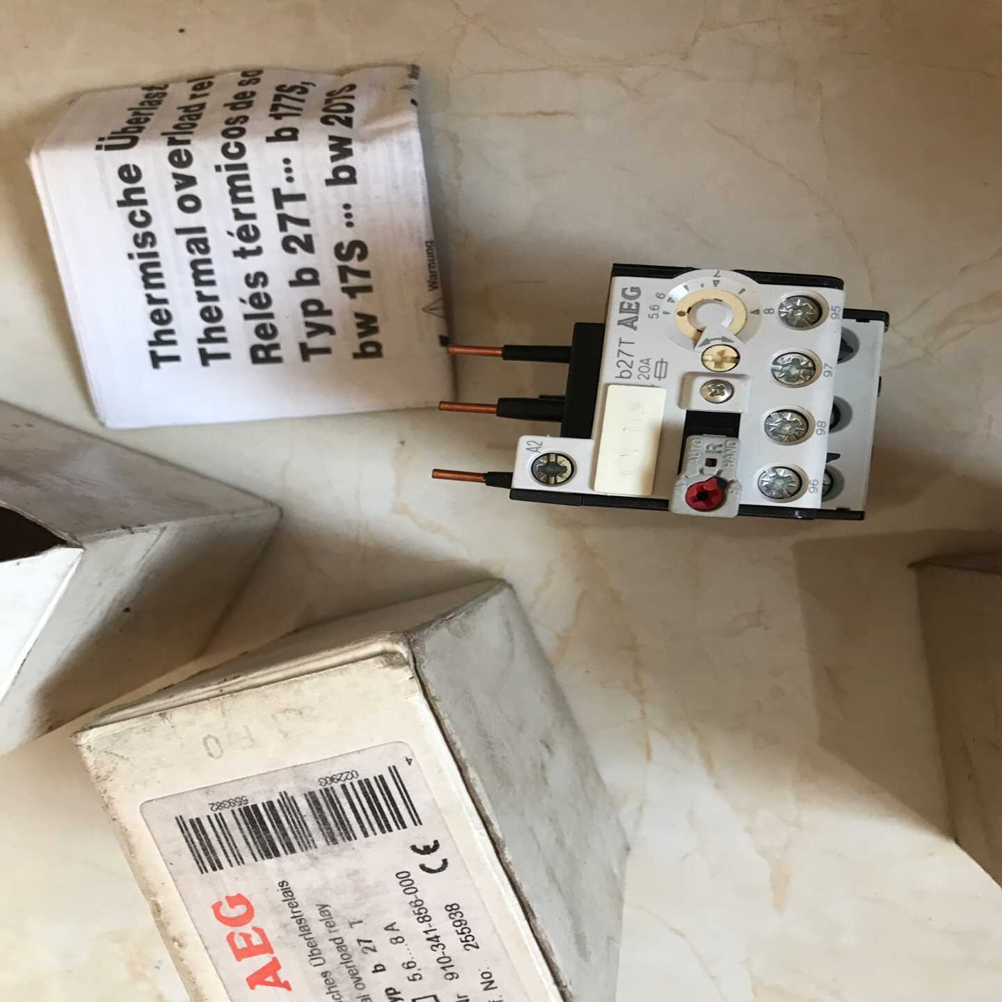 德国AEG热过载继电器b27t~询价