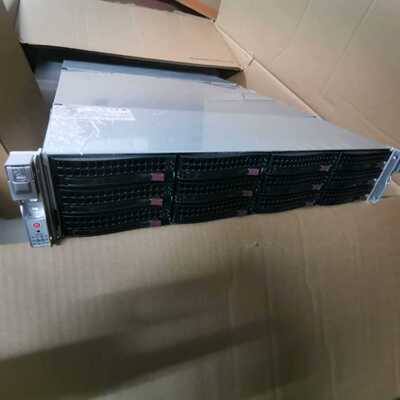 全新超微SSG-6028R-E1CR16T 2U 存储服务器