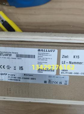 德国巴鲁夫BTL PF1400-0450-C15AA0A0-000S15 BTL44FW位移传感器