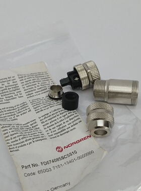 寻XNorgren FD674085SC5S10 Pneumatic Straight Fitting