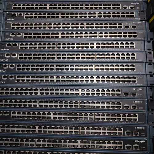 询价RG-S1850G锐捷48口百兆2电口千兆傻瓜式交换