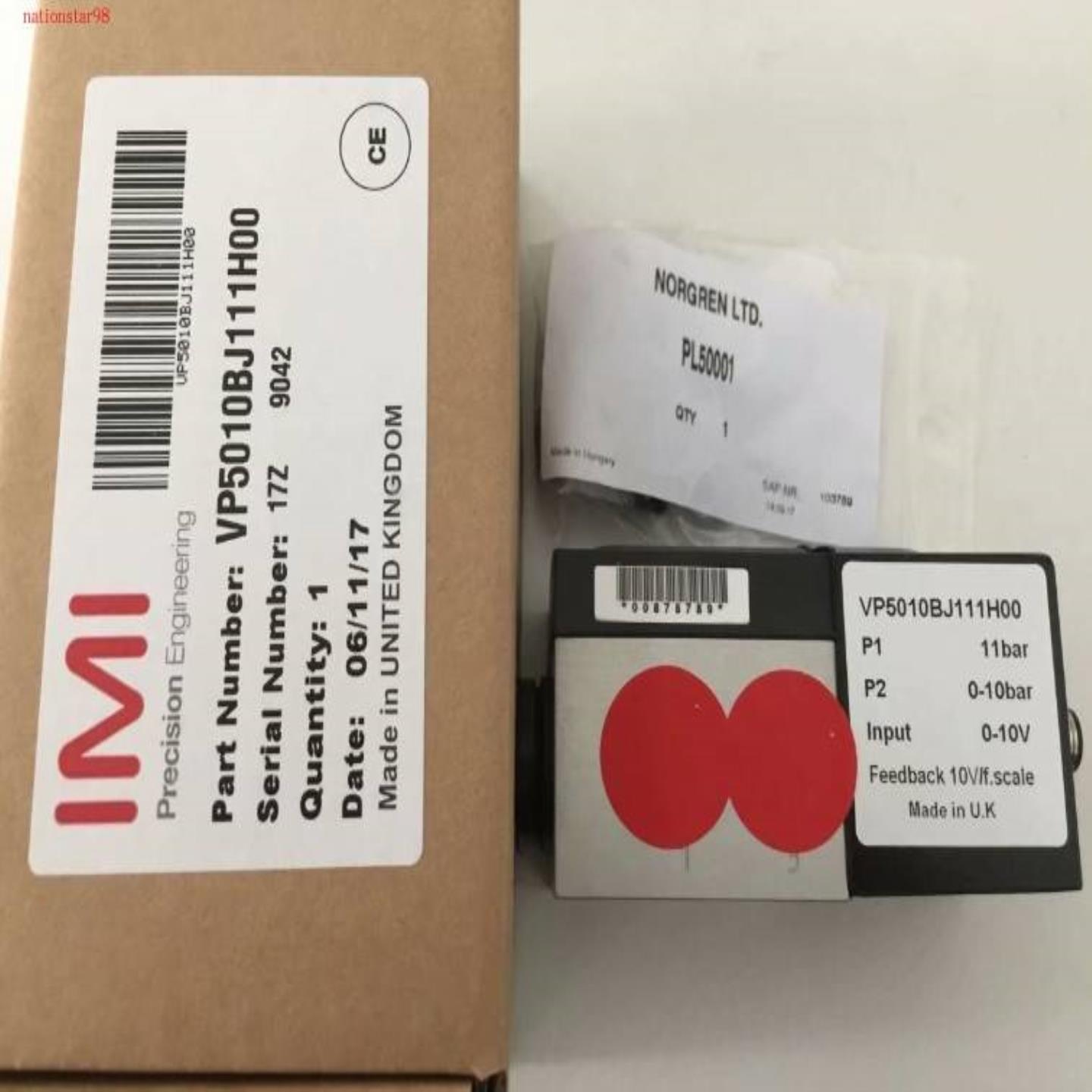 配件NORGRENVP5010BJ111H00 VP5006BJ411111H00VP5010议价