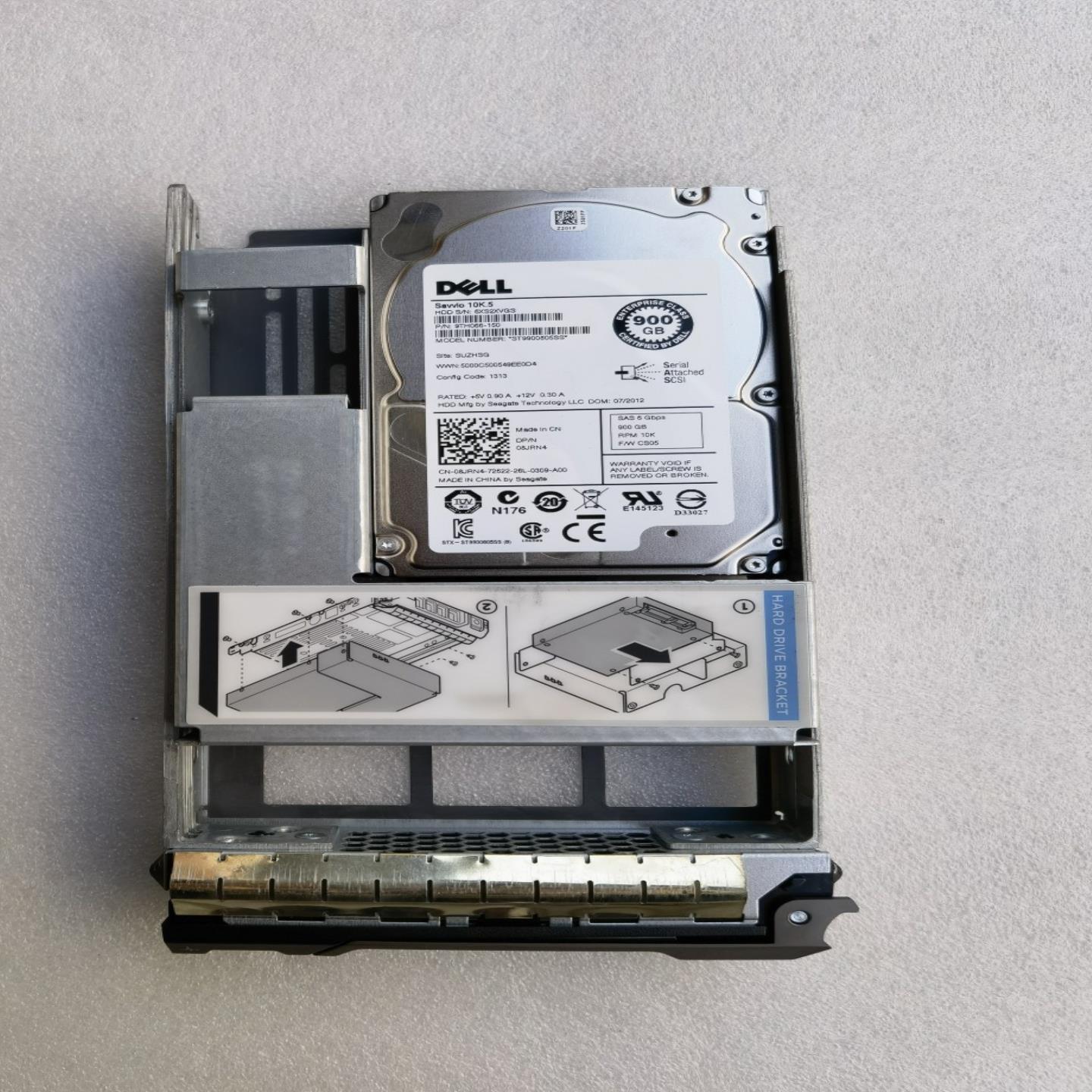 DELL 硬盘 900G 10K SAS 6G 25 ST9900805SS 08JRN4 02RR9T询价