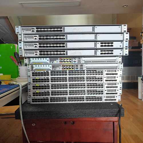 WS-4500X-32SFP，，9成新。（零零电子）