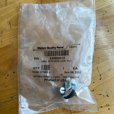 沃特世定量环50升430002012日期2022全新议价