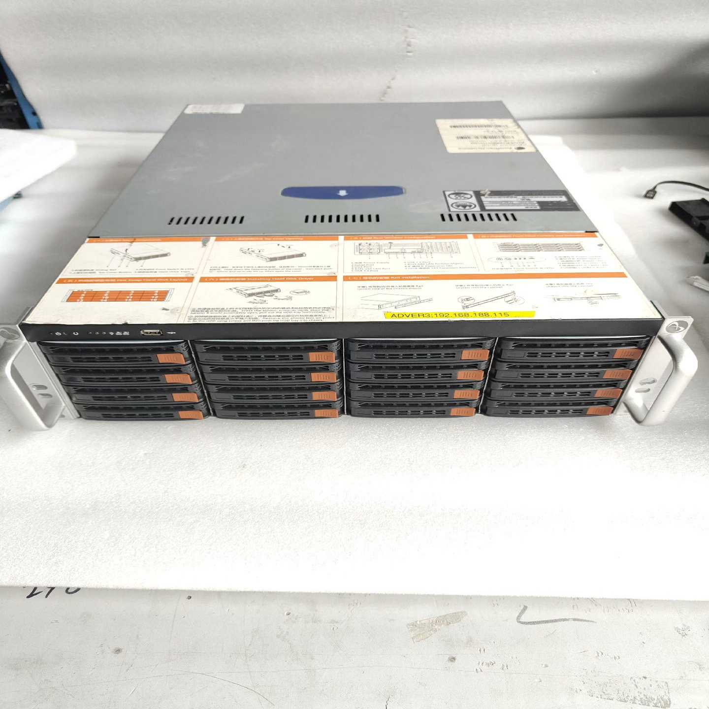 泰科 ADVER16R5D1DCN2 3.5寸16盘位储存服~询价
