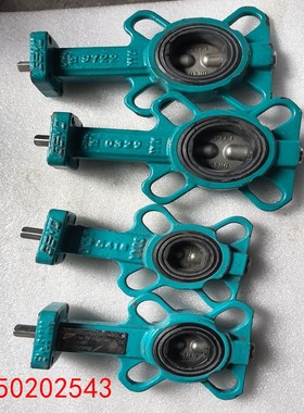 【请询价】二手GEMU蝶阀4个青绿色型号9722DN40规格阀