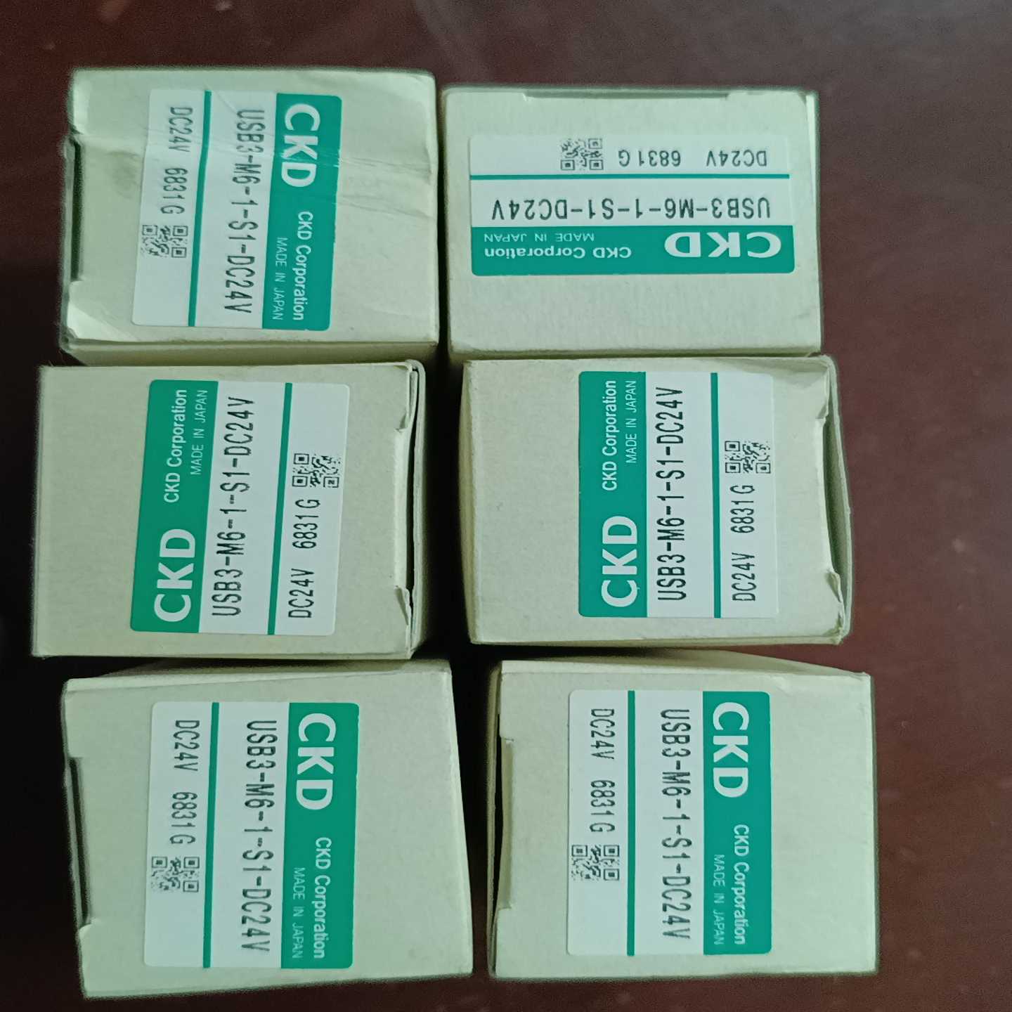 USB3-M6-1-S1-DC24V日本CKD电磁阀全新原--议价商品
