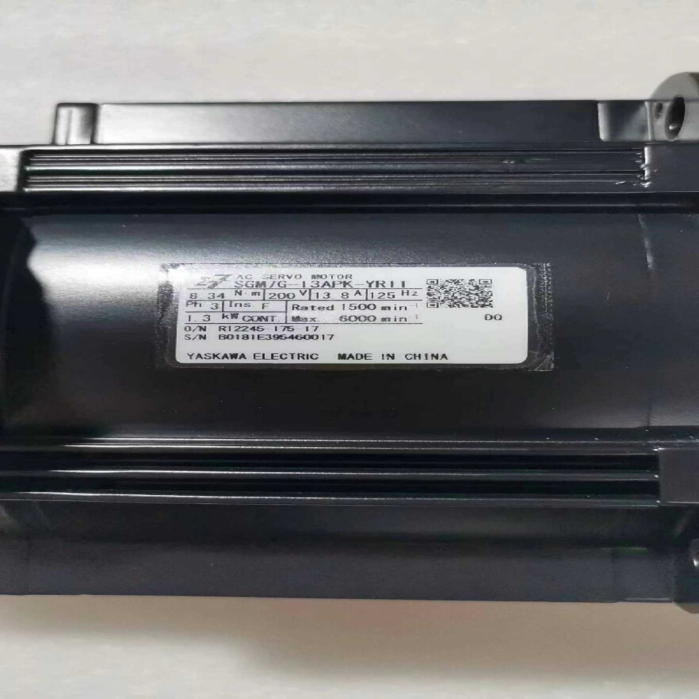 【议价】安川伺服马达SGM7G-13APK-YR11SG