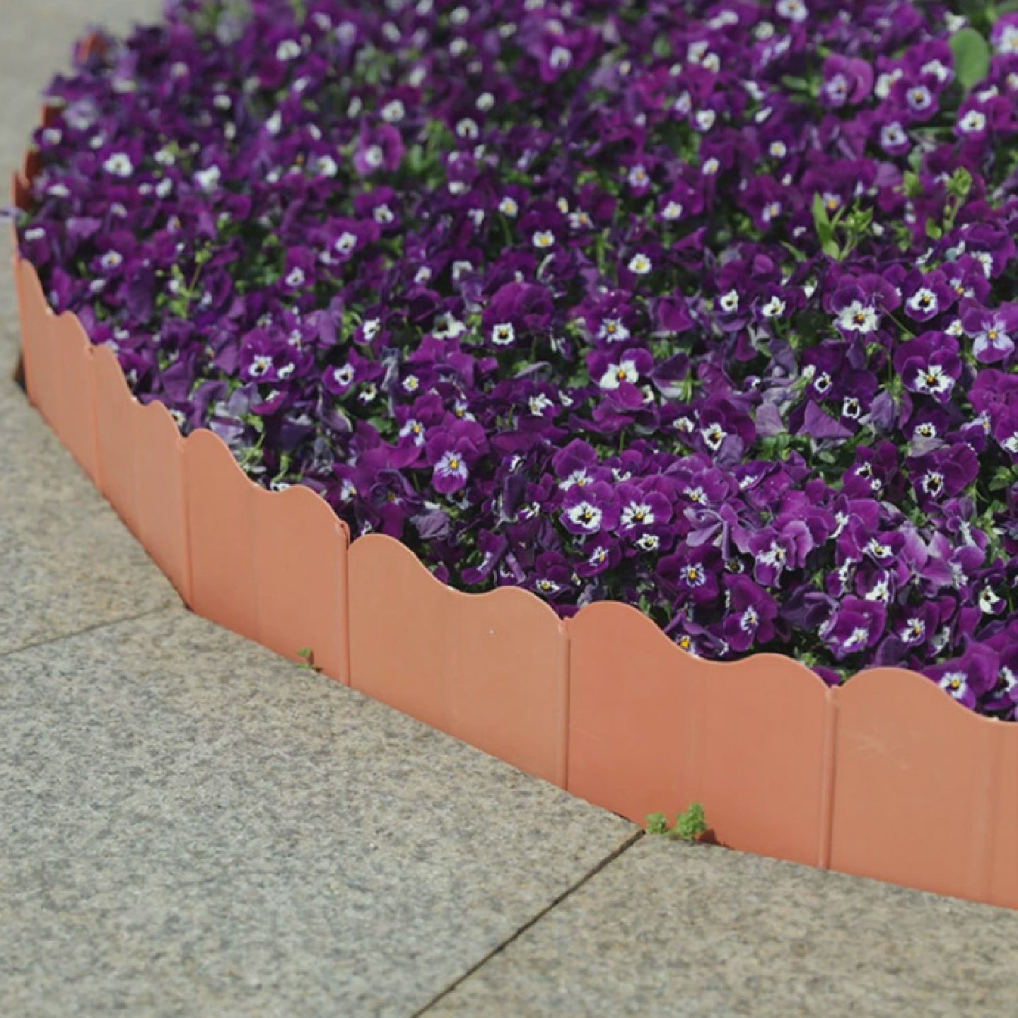 花园小围栏插地拼接草石隔离带园林绿化围树圈挡土板隔离塑料栅栏