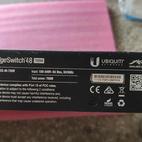 议价UBNT优倍快ES48750W二手POE交机
