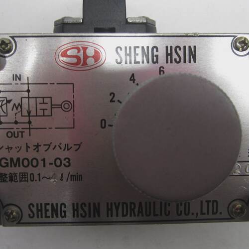 Vanne Sheng Hsin HFZGM00103 Usage HFZGM00103