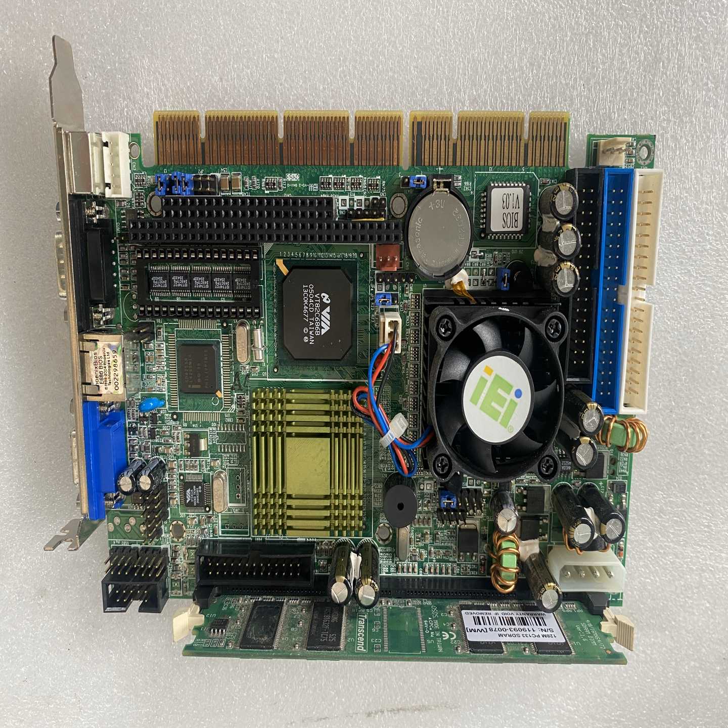 威达工控机主板PCISA-C800EVN-1G-SAMV-询价客服