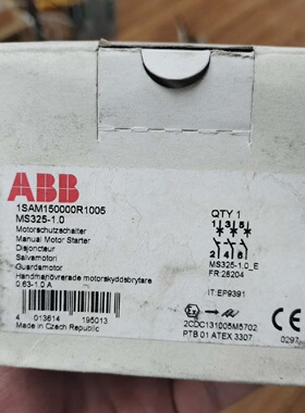 MS325-1.0  1SAM150000R1005  AB【议价】