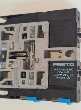 FestoMSZC-3-21DC384163电磁线圈适用于阀门21V直流0.46W
