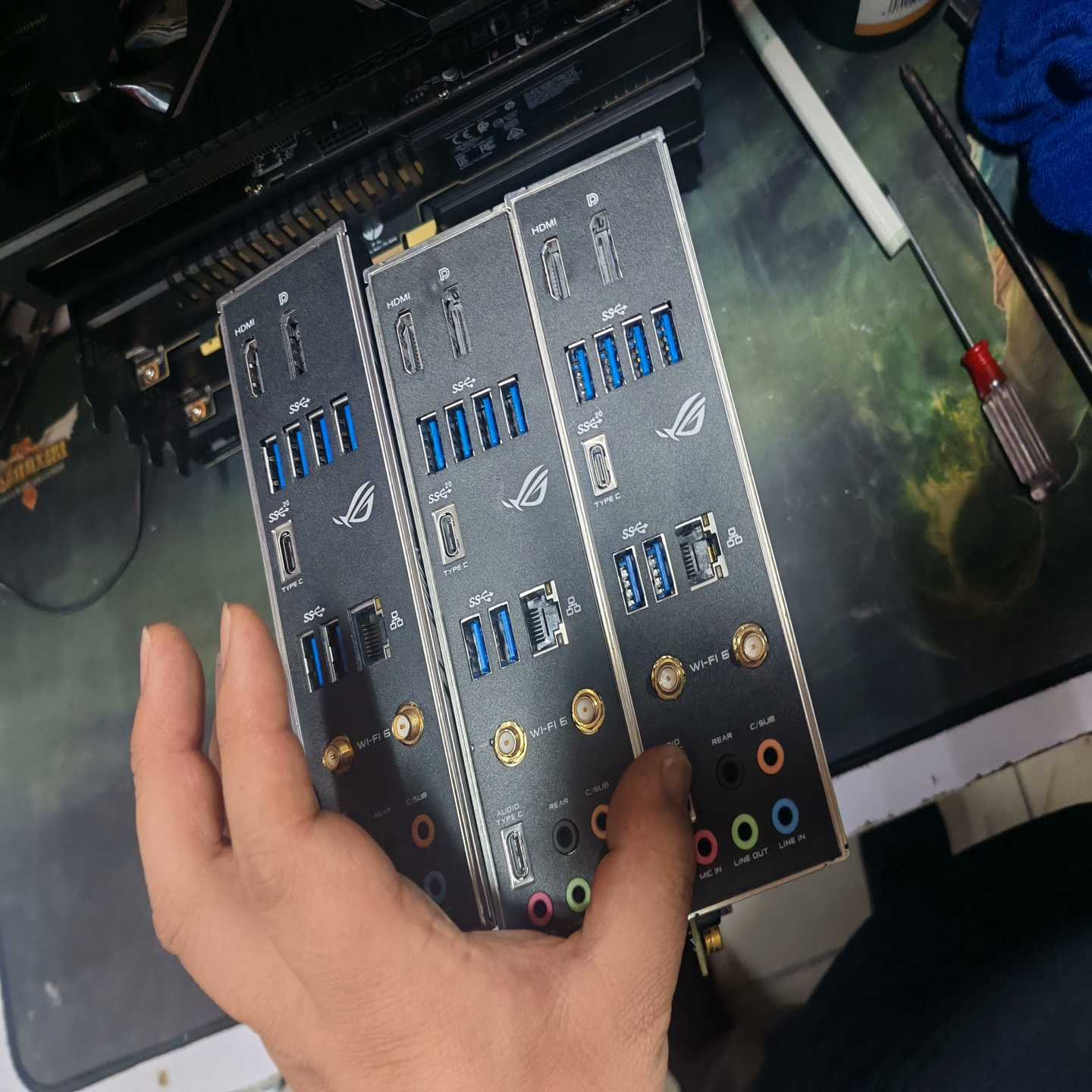 华硕rogB460Iitx17X17十代小主板--议价商品