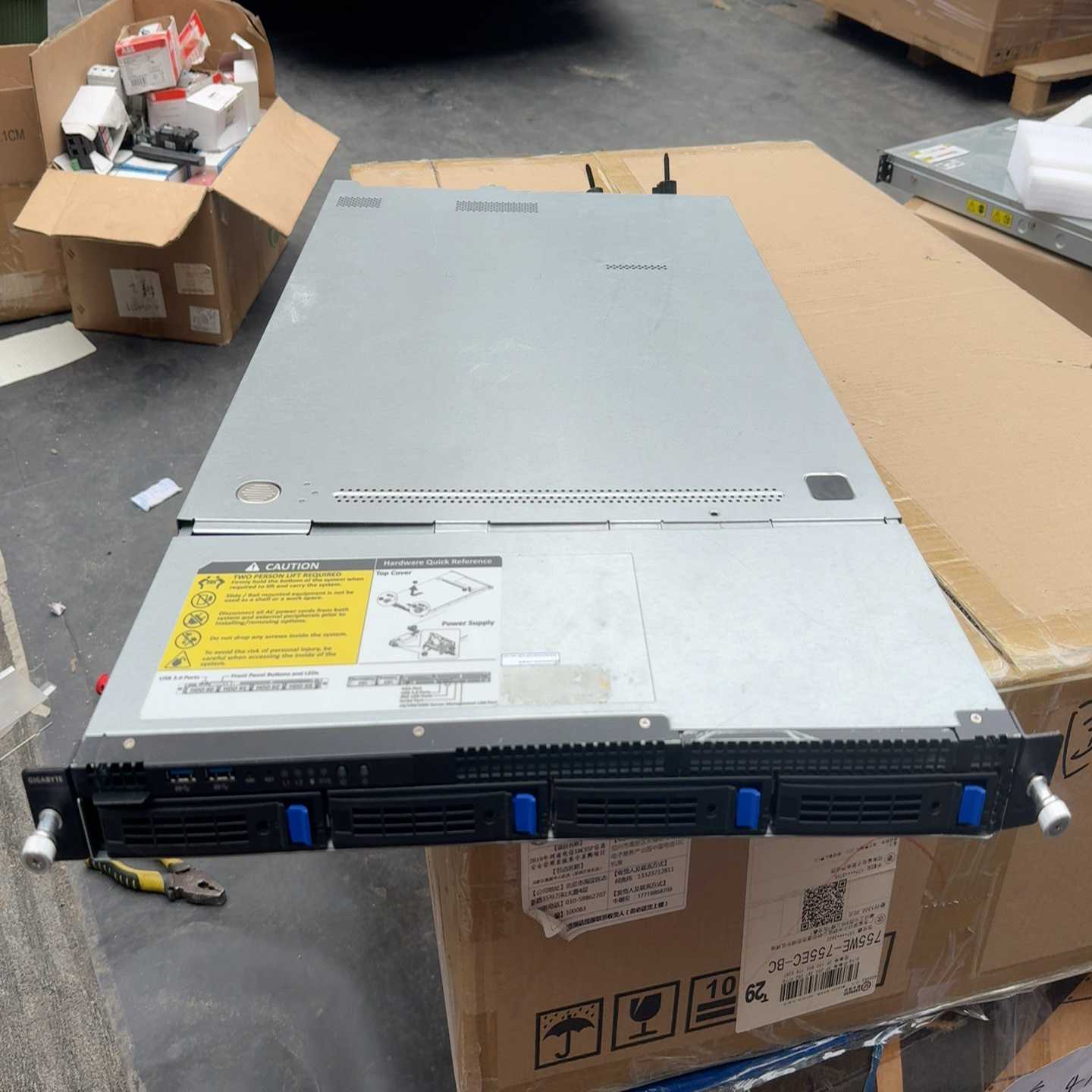 询价技嘉R181-340双路服务器准系统MR91-FS0