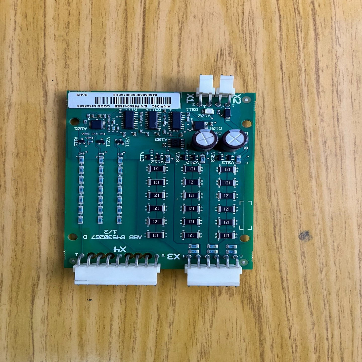 询AINP-01CABB变频器整流触发板新