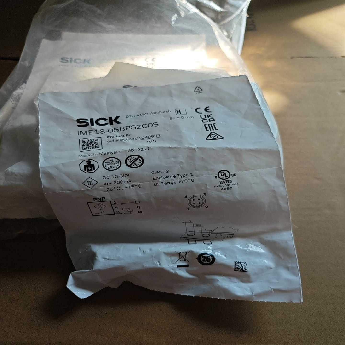 德国SICK西克IME18-05BPSZC0S电感式询价