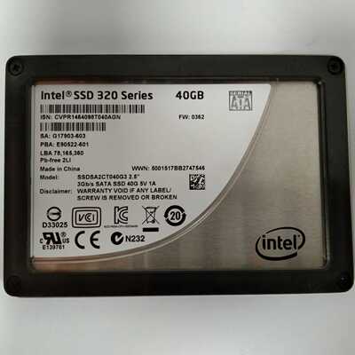 英特尔32040Gsata2mlc颗粒2.5--议价商品
