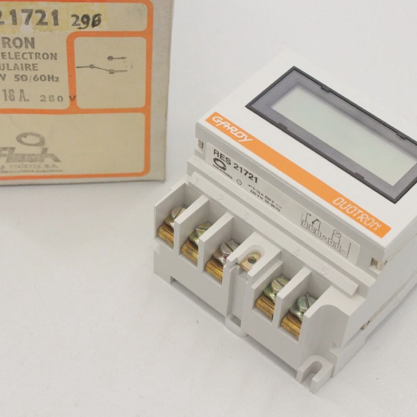 FLASH DUOTRON RES 21721 220V 16A Digital Schaltuhr Zeitschal - 实物图