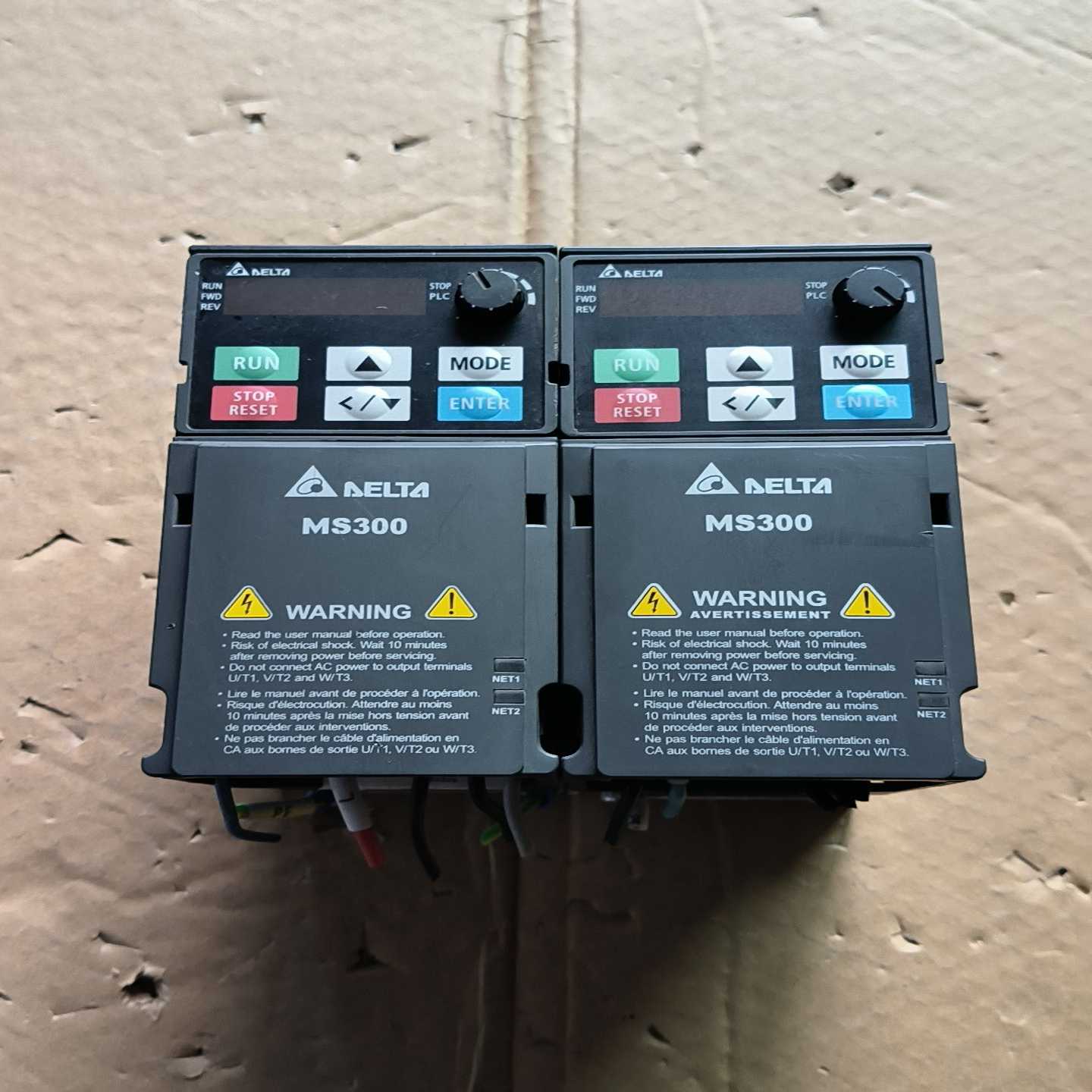 台达MS300变频器0.4KW220VVFD2A8MS2--议价商品