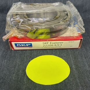 SKFSPHERICALROLERBEARING22208E C340MMX80MMX23MM