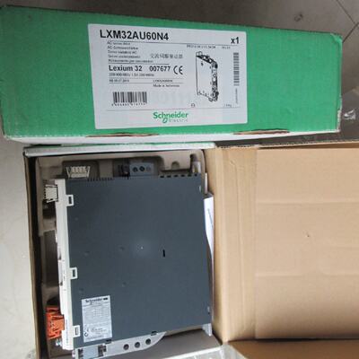 议价原装施耐德LXM32MU60N4驱动器6ARMS峯值电流3相480V质保一年