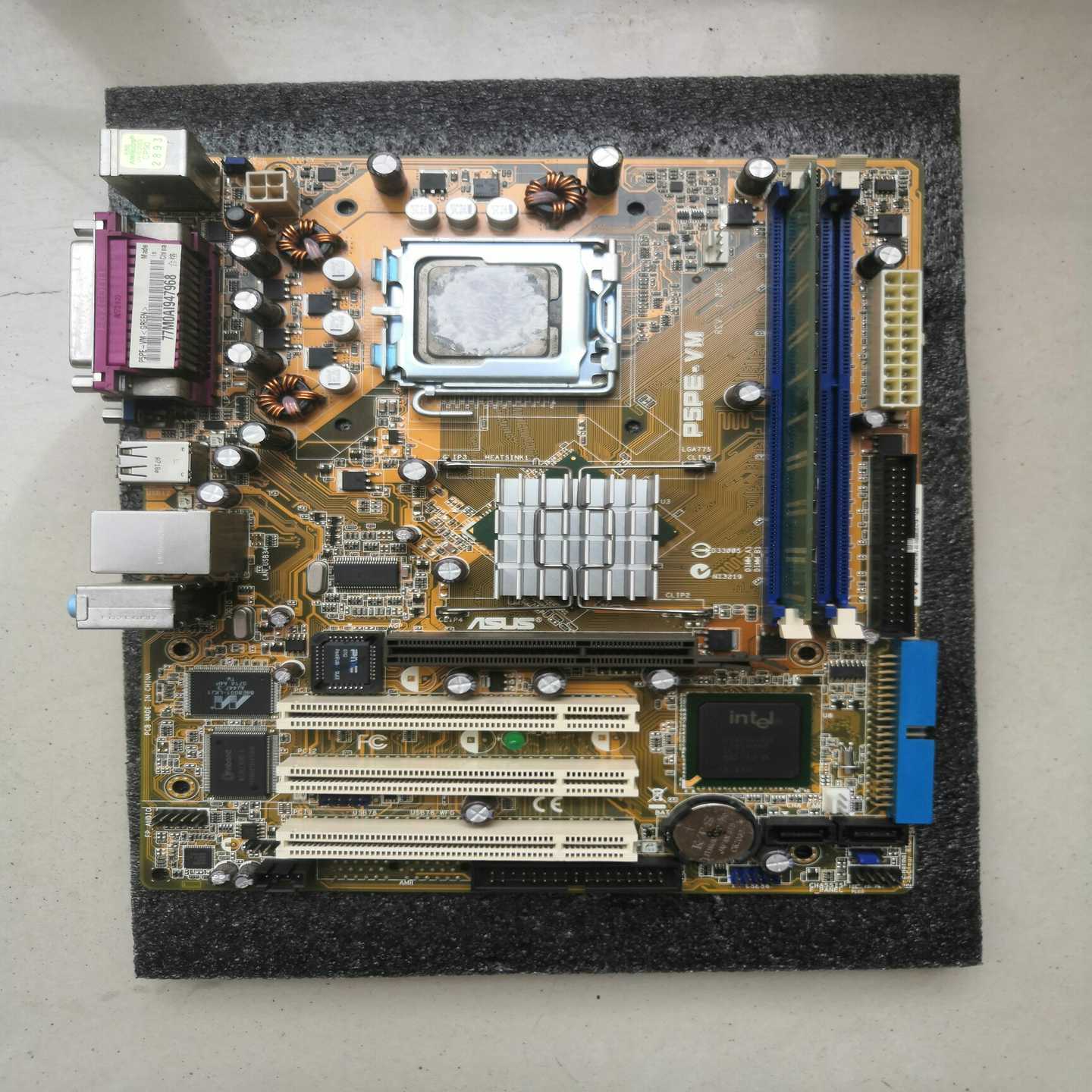 华硕P5PE-VM主板支持win98/winme/Xp系统-议价