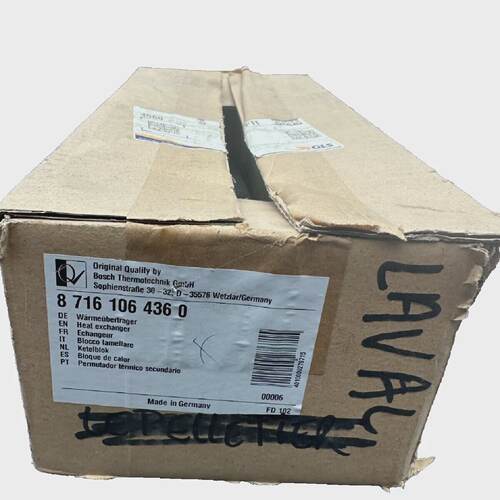 ELM LEBLANC  Bosch 87161064360 Cooler A Plates Replace By 87