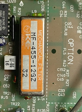 进口JRC短波电台455K补品滤波器MF45512GZ-议价