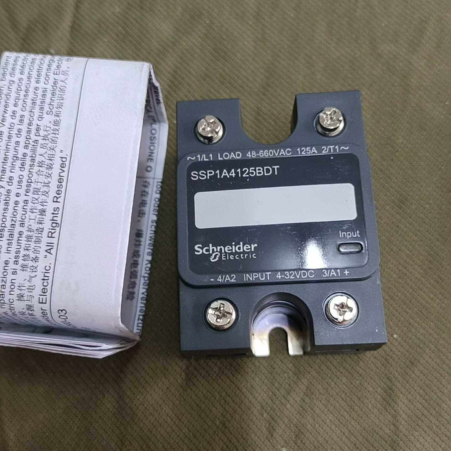 固态继ssp1a4125bdt询价