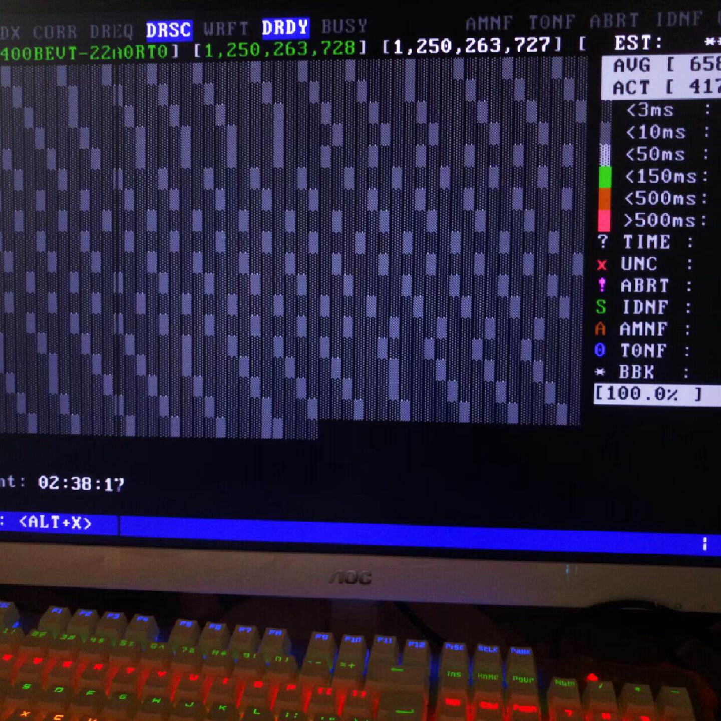 议价WD西数640G硬盘全面测试正常无坏道议价