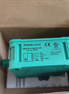 议价全新 倍福 UB2000-F42-E5-V15 超声波传感器