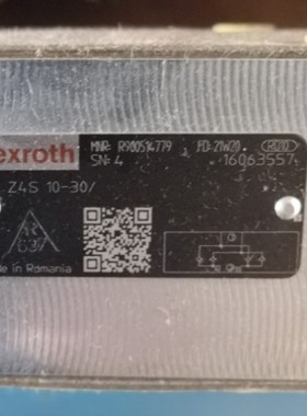 售前询价议价力士乐REXTH压力补偿器R900514779 Z4S10-30