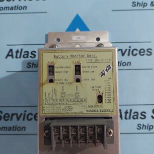 HANSHIN ELECTRIC BMU0108V Batera Monitor Unidad