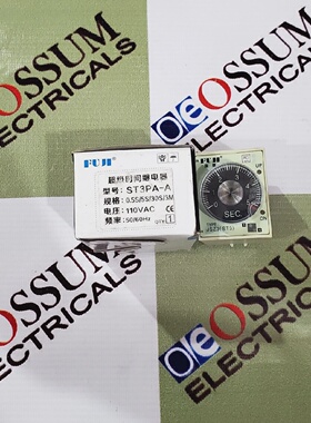 富士ST3PAA3MINIT容量电子定时电压110VAC免运费