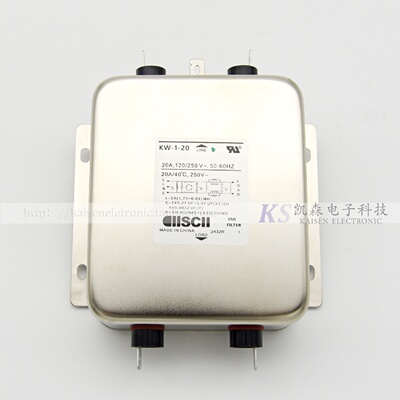 匹配20VW1 F7257 6609044-4 20A Corcom KW-1-20抗干扰滤波器