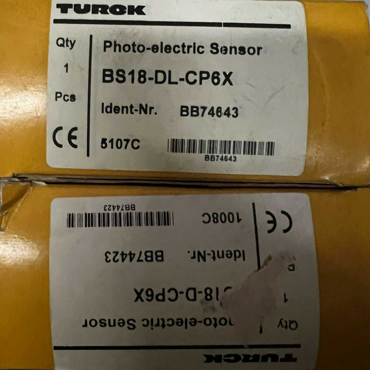 询价拍~图尔克传感器BS18-DL-CP6X 未使用 价格可议