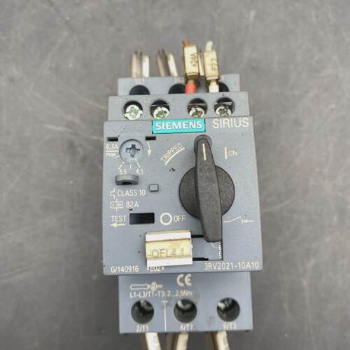 SIEMENS 3RV20211GA10 Motor Breaker
