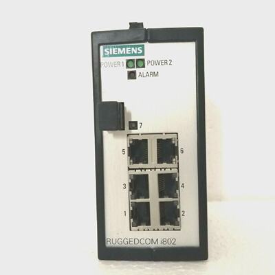 SIEMENS RUGGEDCOM I802NC Fully Managed Ethernet Switch 6GK60