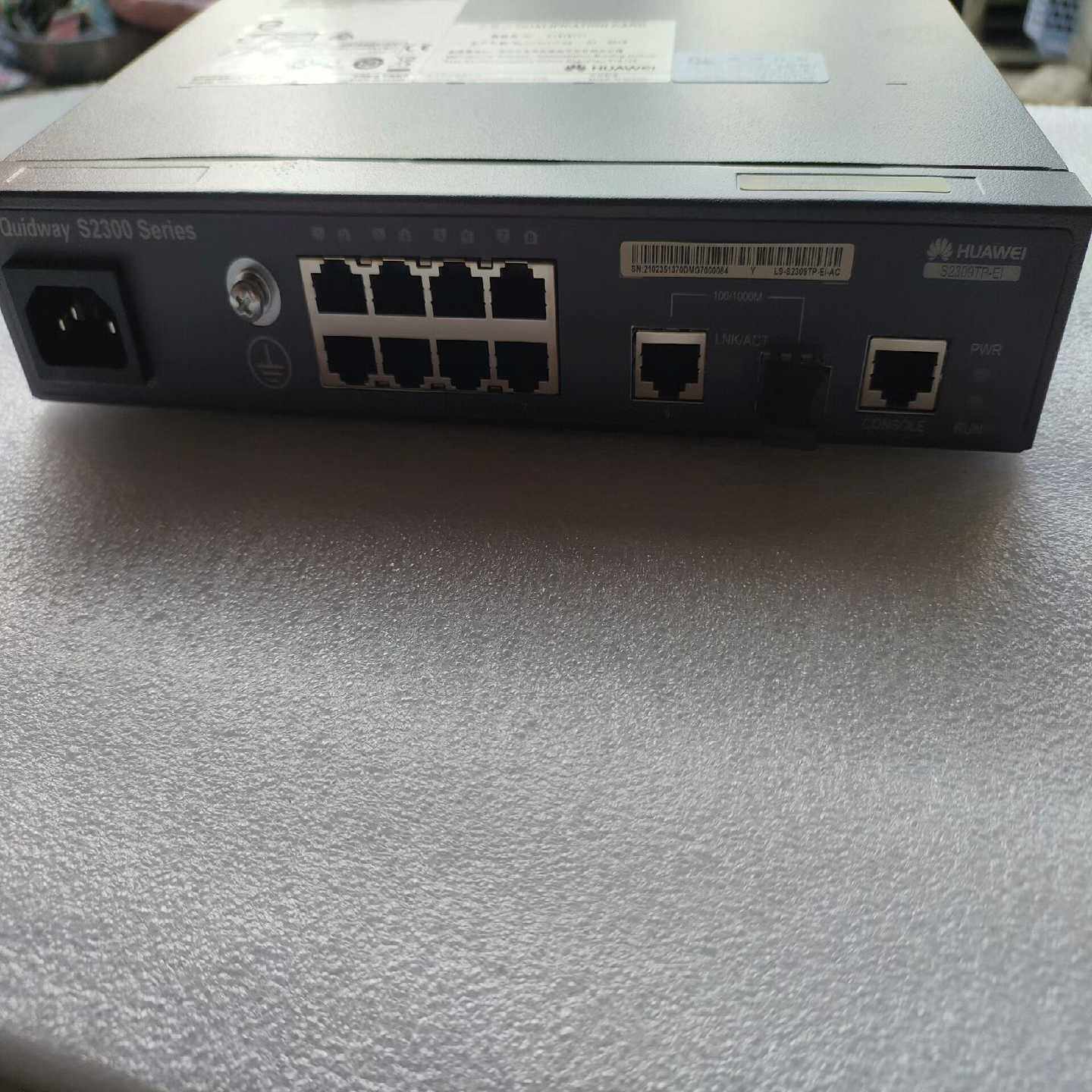 (重工机械)20&ndash;L以太网交换机，工程剩余，实物拍摄