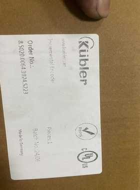 咨询-Kubler库伯勒编码器8.5803.P261.204