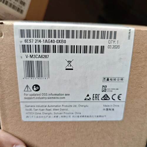 询价-PLC模块6ES72141AG400XB0